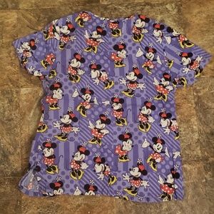 Disney Tops - Med disney minnie mouse scrub top Disney Tops - Med disney minnie mouse scrub top
